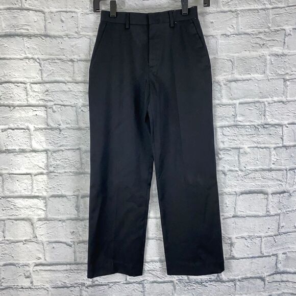 Boys black color dress pants approx 11.5” waist approx 24” inseam - Picture 1 of 9